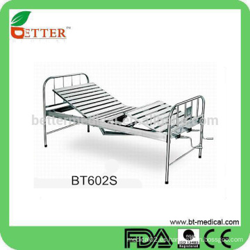 Barato 304 # cama de hospital de acero inoxidable